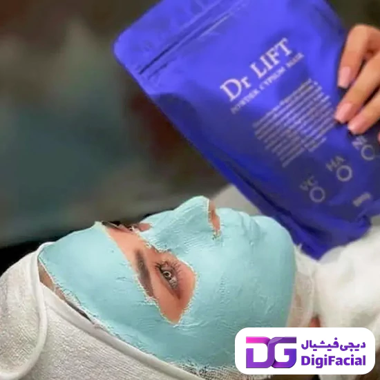 ماسک گچی هیالورونیک اسید دکتر لیفت