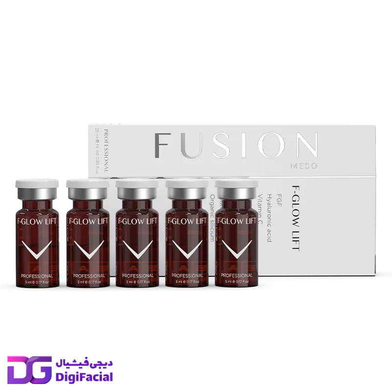 کوکتل لیفت و روشن کننده پوست F-GLOW LIFT فیوژن