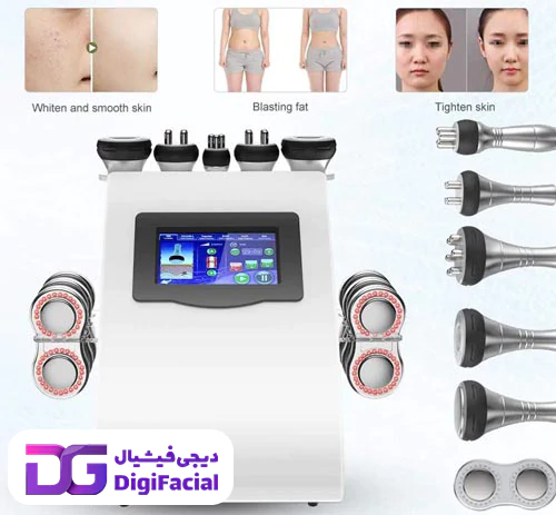 دستگاه کویتیشن لاغری 6 کاره با پد لیپولیز 80K