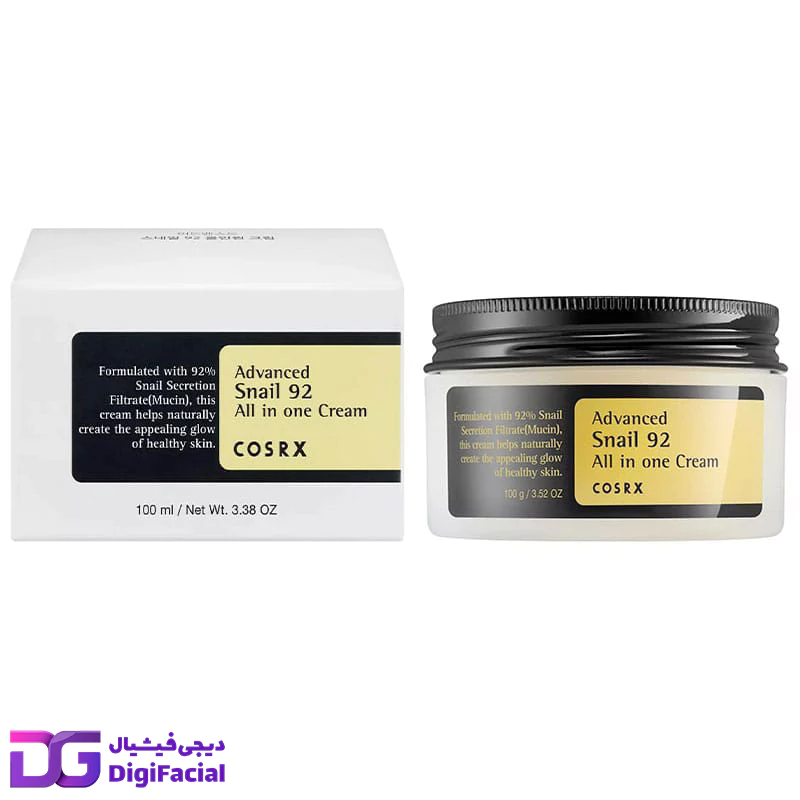 کرم مرطوب کننده و چند منظوره حلزون کوزارکس