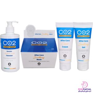 پک قبل و بعد کربوکسی تراپی ریب اسکین CO2