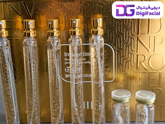 پک نخ کلاژن ساز جذبی طلا HIH