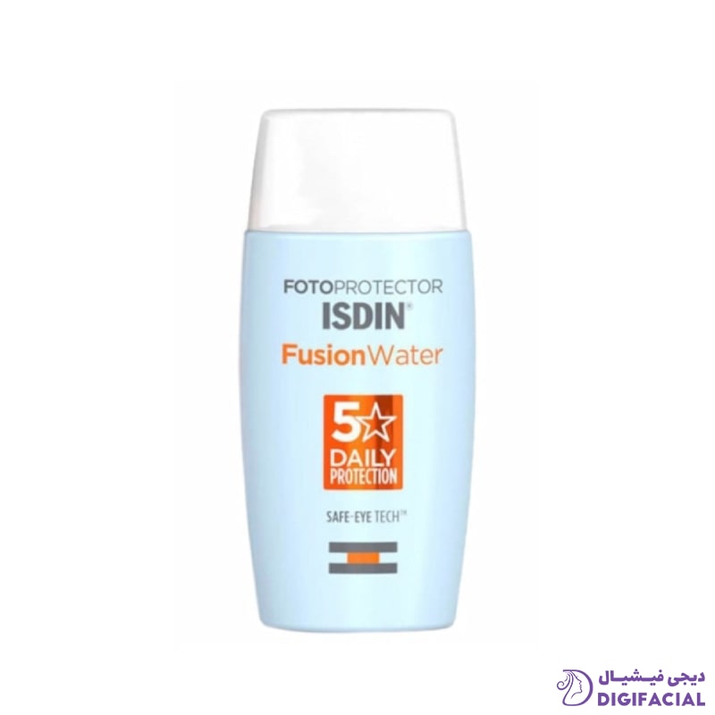 کرم ضد افتاب دور چشم و صورت ایزدین فیوژن واتر SPF50