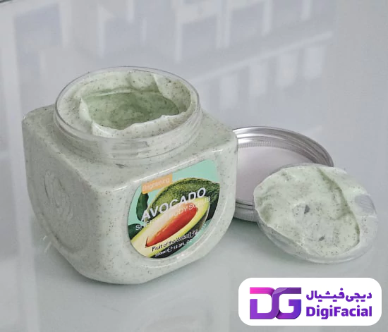 اسکراب صورت و بدن آووکادو وکالی