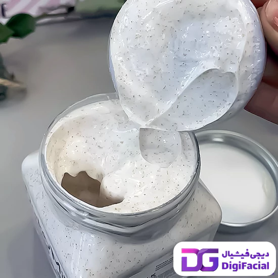 اسکراب شنی بدن شیر الاغ وکالی