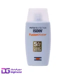 ضد آفتاب ایزدین فیوژن واتر SPF50 بدون رنگ حجم 50 میل