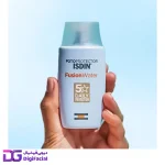 ضد آفتاب ایزدین فیوژن واتر SPF50 بدون رنگ حجم 50 میل