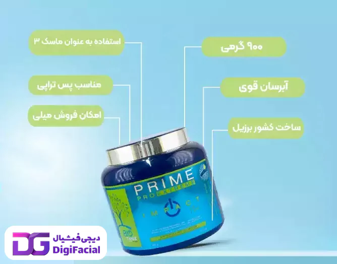 ماسک مو عنکبوتی ایمپکت پرایم