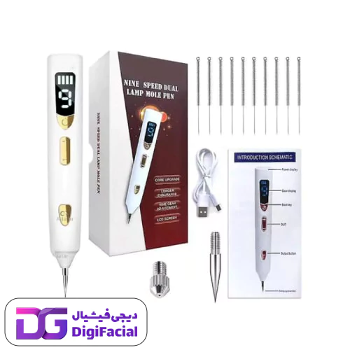 دستگاه بیوتی پن 9 قدرته 2 چراغ