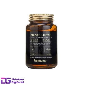 ژل آبرسان طلا و پپتاید فارم استی